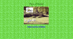 Desktop Screenshot of pays-huriel.planet-allier.com