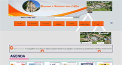 Desktop Screenshot of mairie-hauterive.planet-allier.com