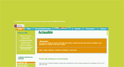 Desktop Screenshot of mairie-chamblet.planet-allier.com